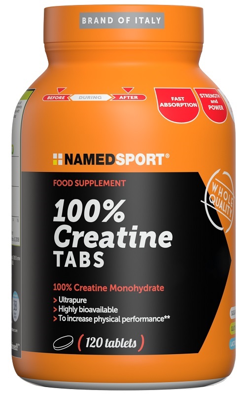 CREATINA 100% TABS 120CPRNAMED