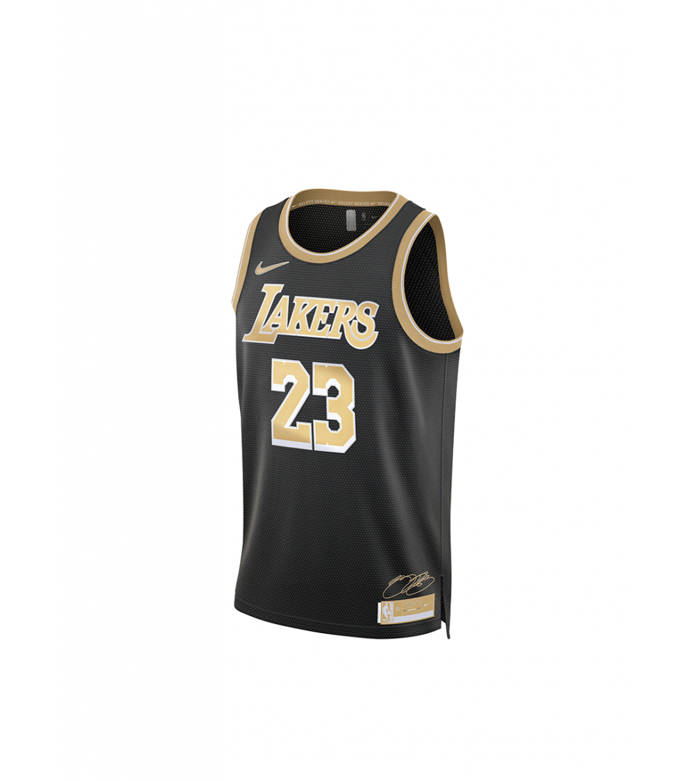 TANK TOP NIKE NBA LEBRON JAMES LA LAKERS 2024 SELECT SERIES BLACK MEN