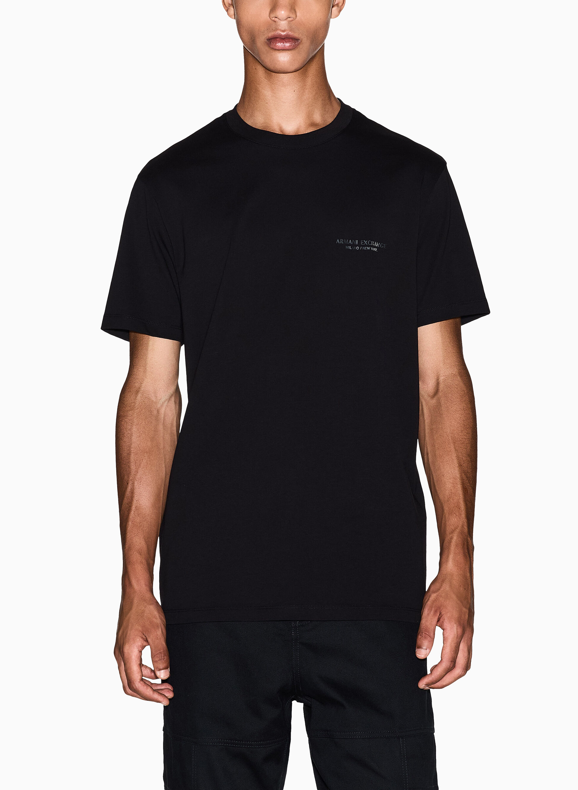 T-SHIRT ESS LOGO SPECCHIATO