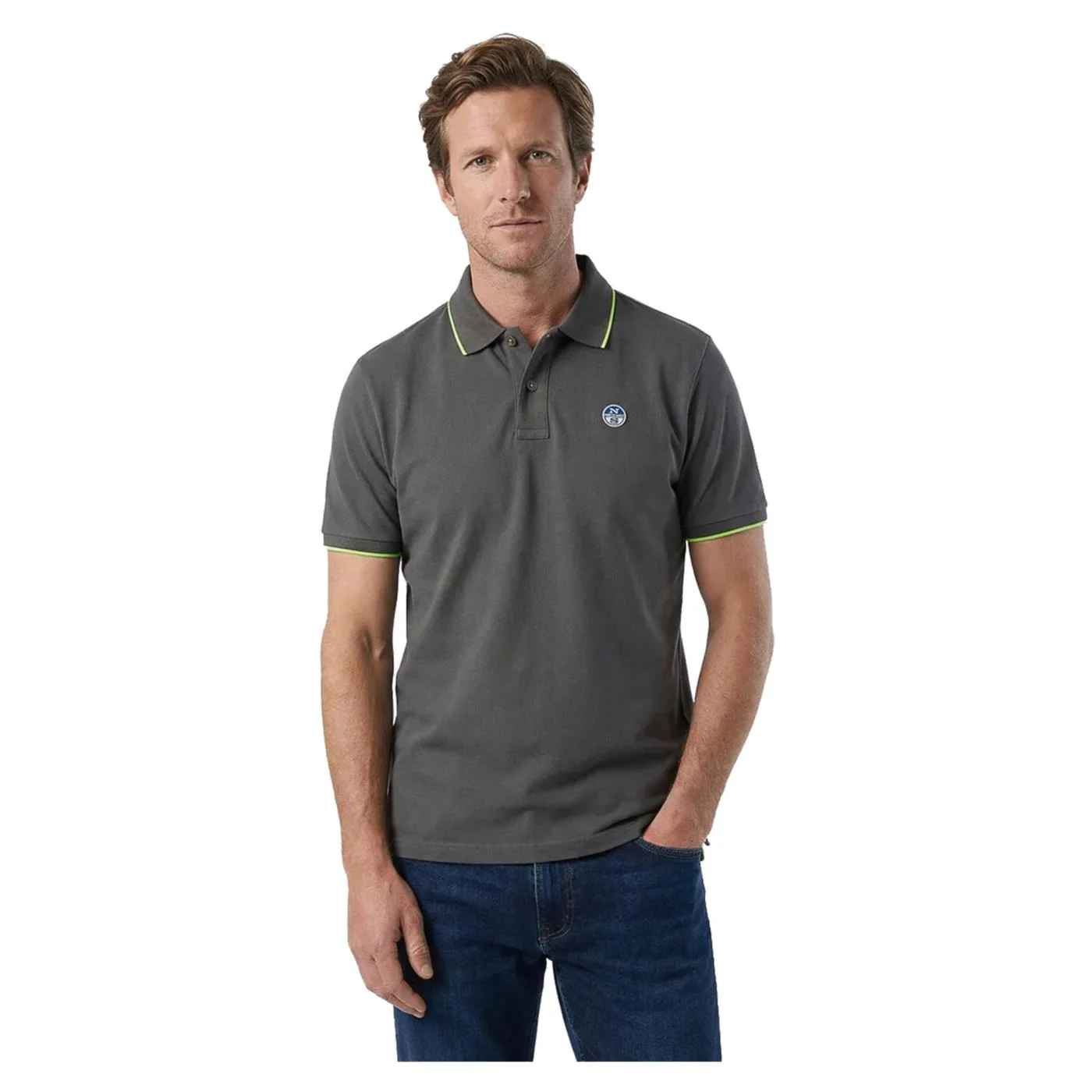 NORTH SAILS POLO MANICHE CORTE — Animasportiva