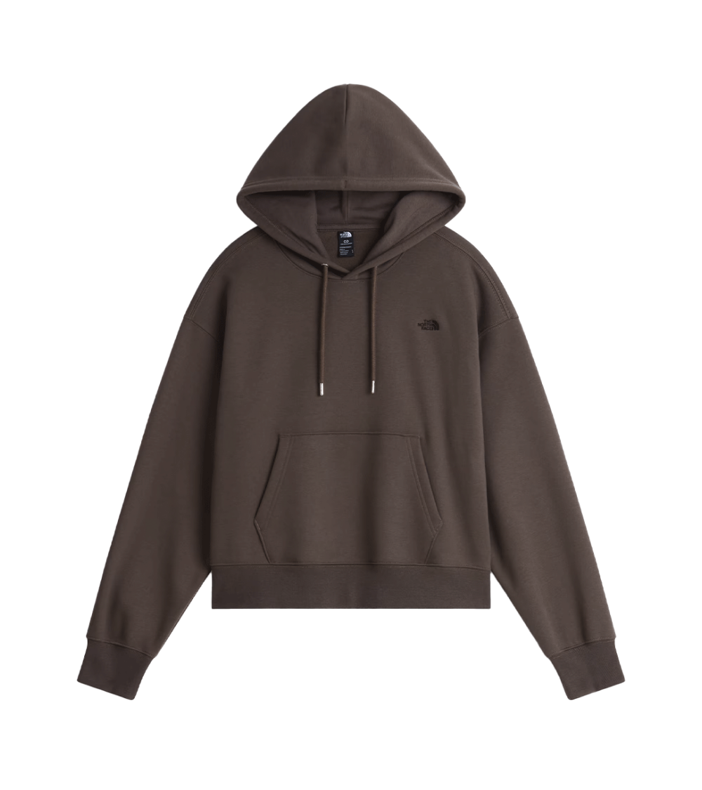HOODIE THE NORTH FACE SIMPLE DOME BOXY BROWN WOMEN