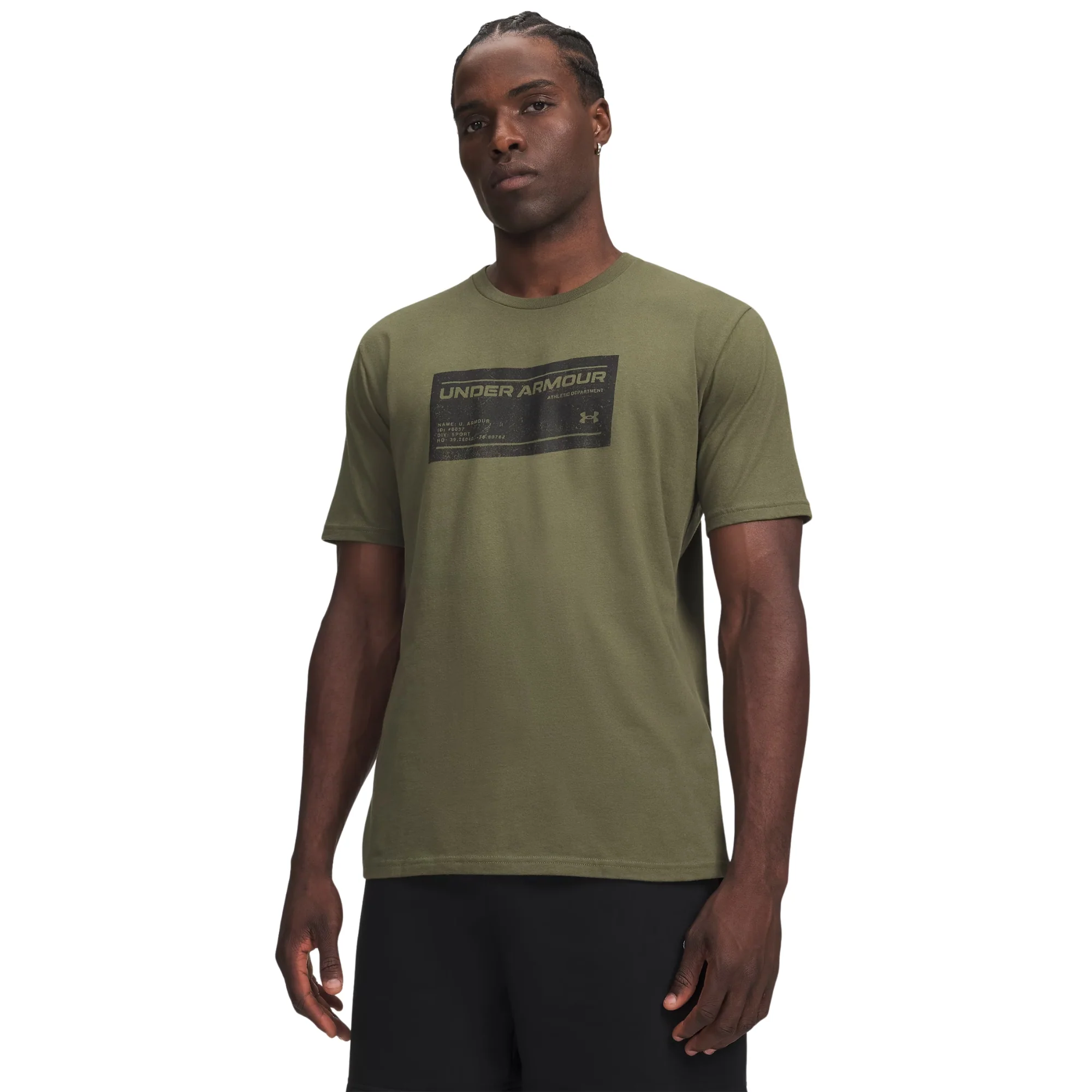 UNDER ARMOUR BOX WM LABEL SS TEE