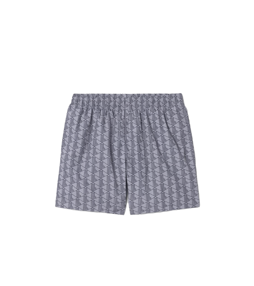 COSTUME LACOSTE MONOGRAM GRIGIO UOMO