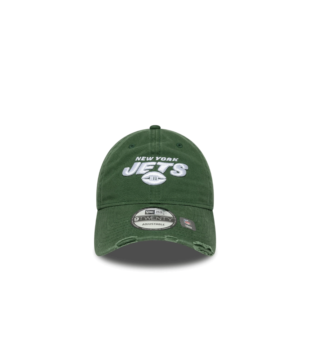CAPPELLO NEW ERA 9TWENTY NY JETS NFL WASHED DISTRESSED VERDE UNISEX