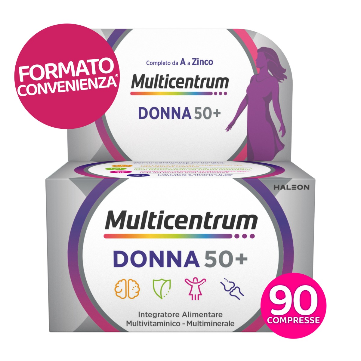MULTICENTRUM DONNA 50+ 90 COMPRESSE