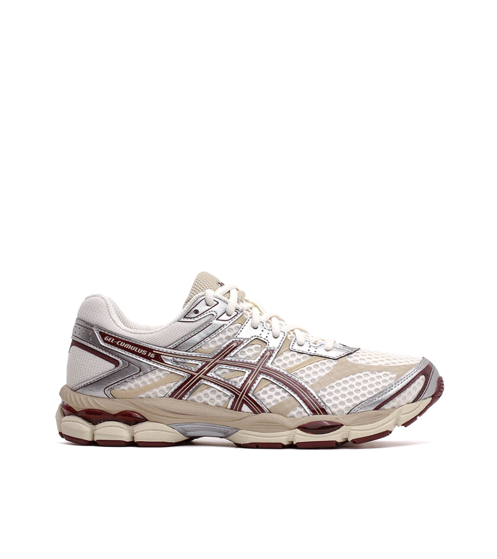 SHOES ASICS GEL-CUMULUS 16 BEIGE RED UNISEX