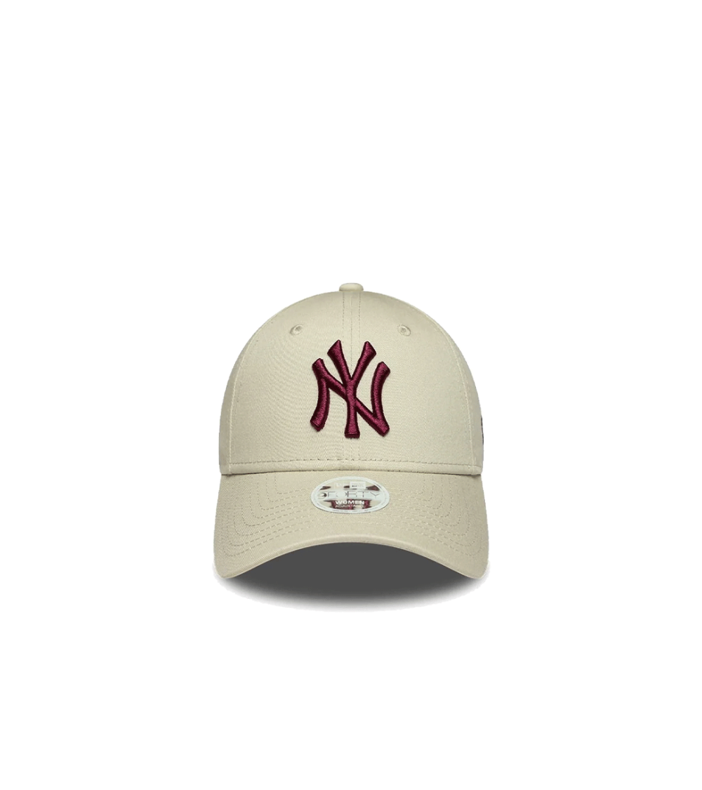 CAP NEW ERA 9FORTY NY YANKEES LEAGUE ESSENTIAL BEIGE WOMEN