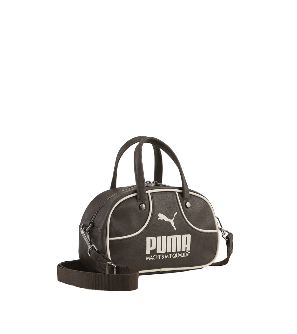 MINI BORSA PUMA 1976 ARCHIVE CHOCOLATE DONNA
