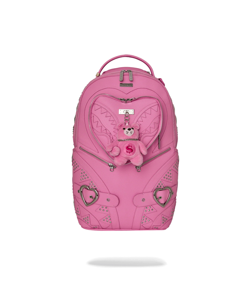 BACKPACK SPRAYGROUND BABY BEAR BADDIE PINK UNISEX