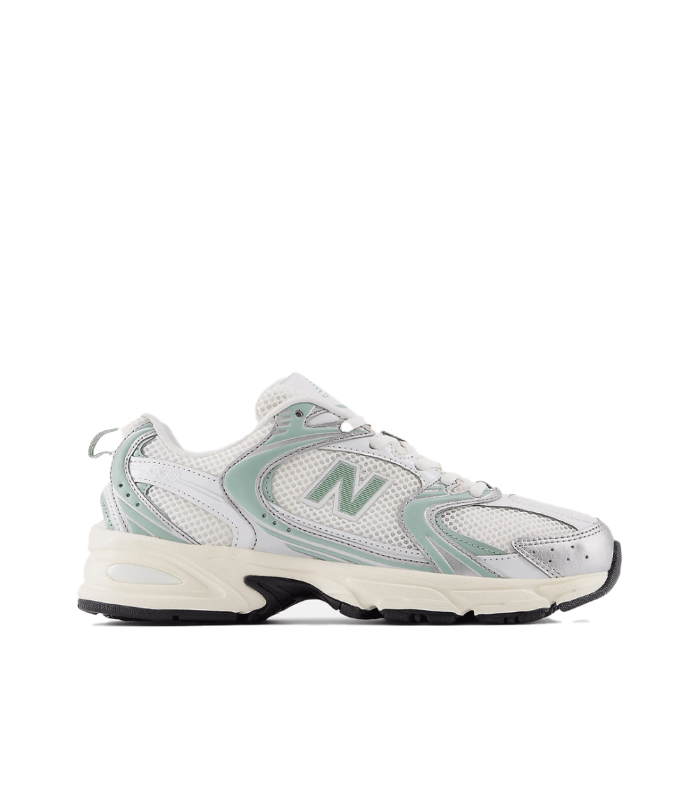 SCARPE NEW BALANCE U530 BIANCO VERDE UNISEX