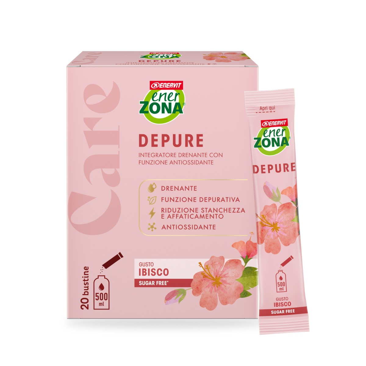 ENERZONA CARE DEPURE IBISCO 20 BUSTINE