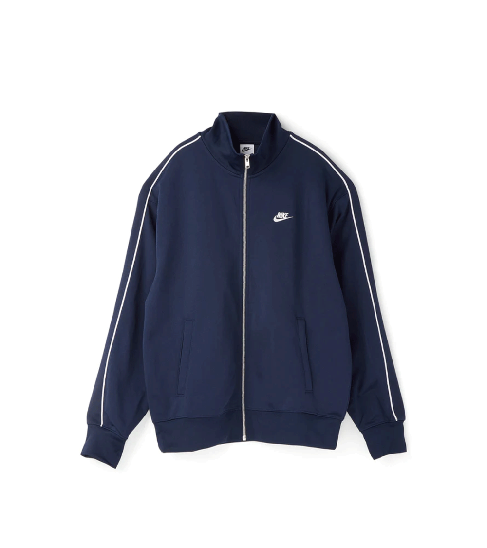 FELPA CON ZIP NIKE CLUB KNIT BLU UOMO
