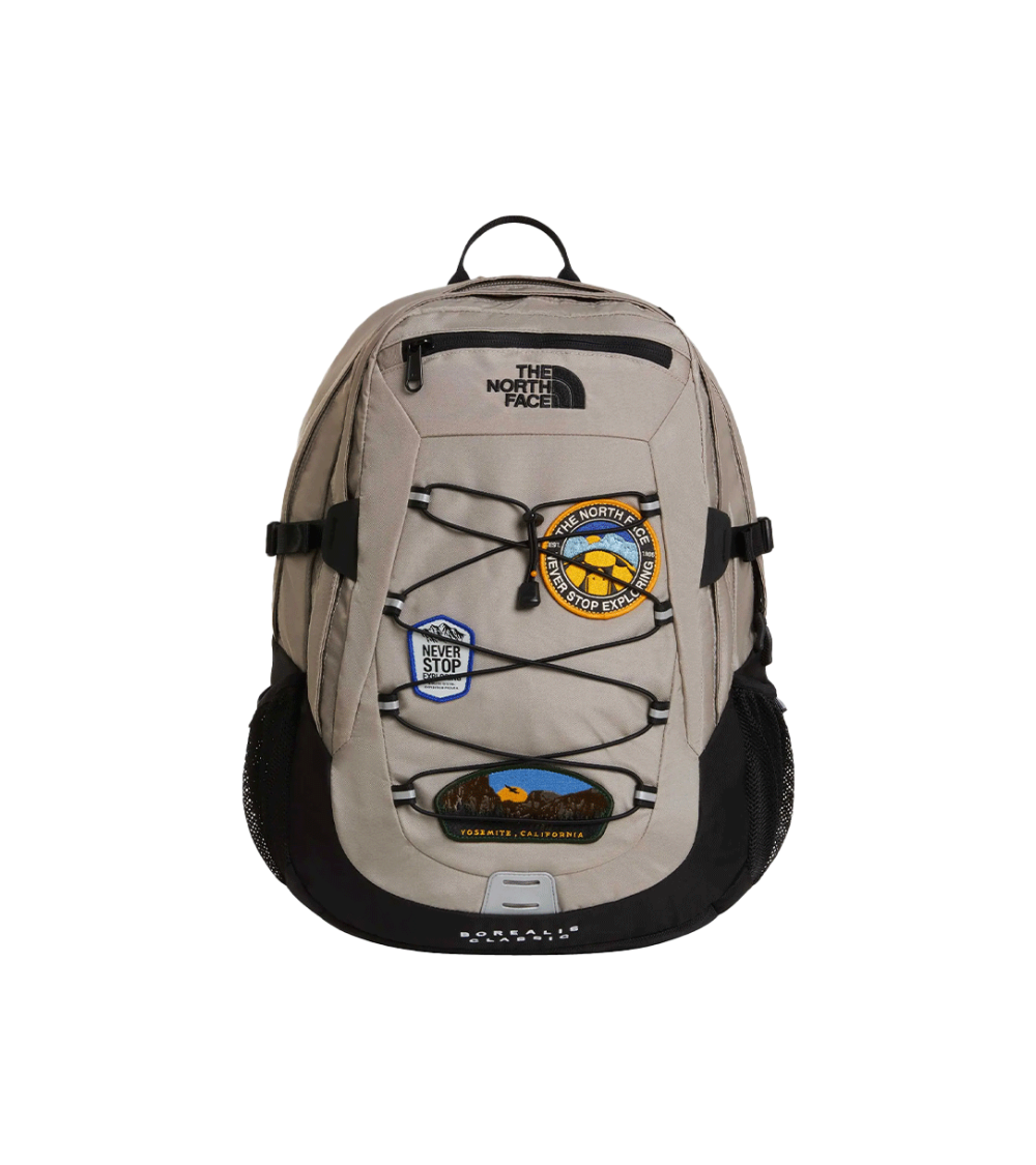 ZAINO THE NORTH FACE BOREALIS CLASSIC PATCH GRIGIO UNISEX