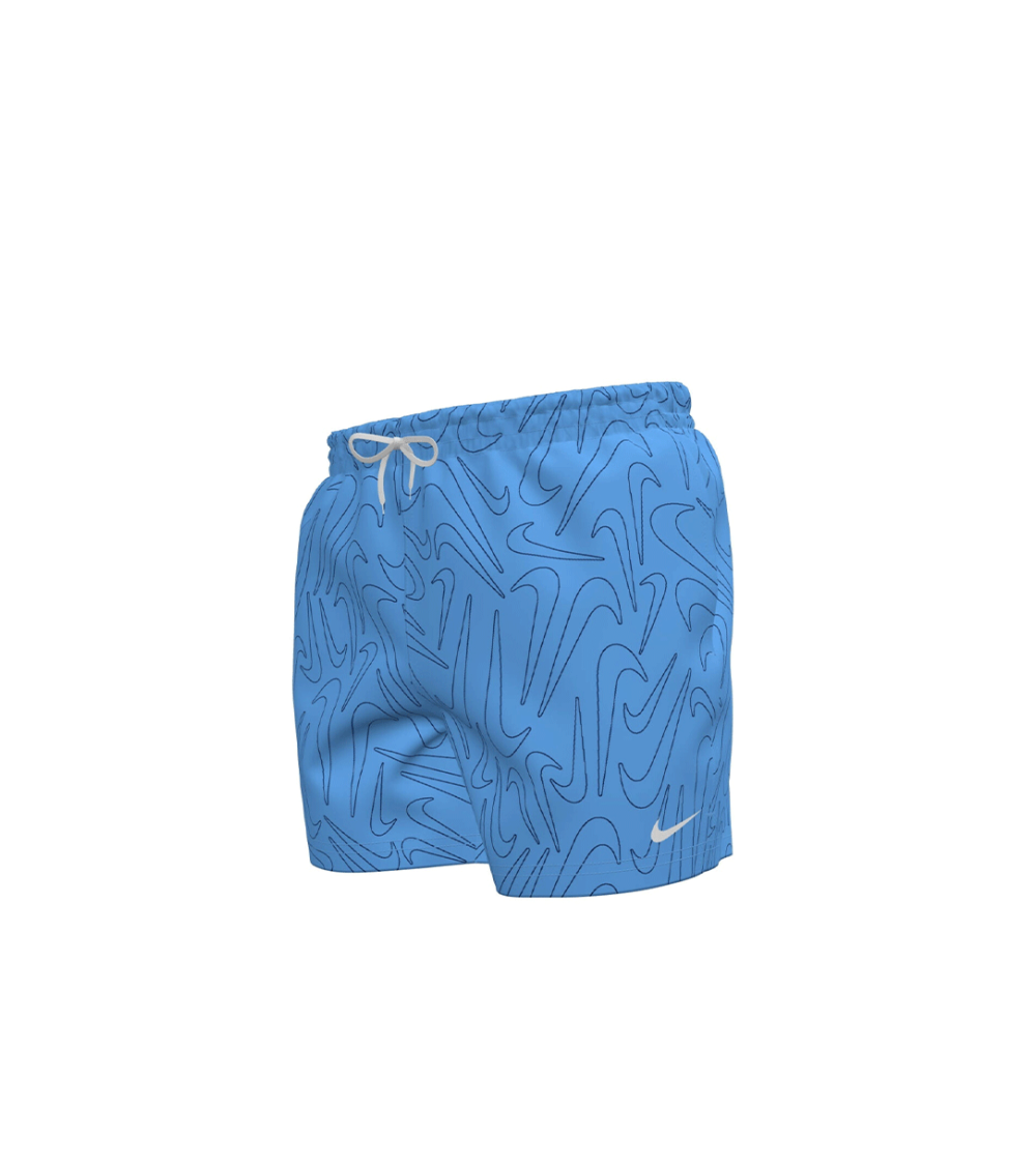 COSTUME NIKE BREAKER LOGOFETTI 5 VOLLEY AZZURRO UOMO