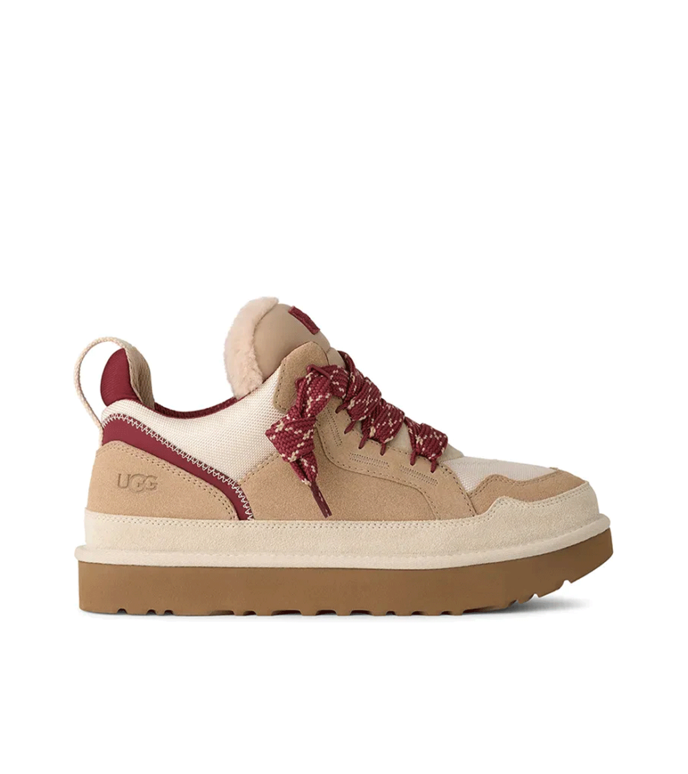 SHOES UGG LOWMEL BEIGE RED MAN
