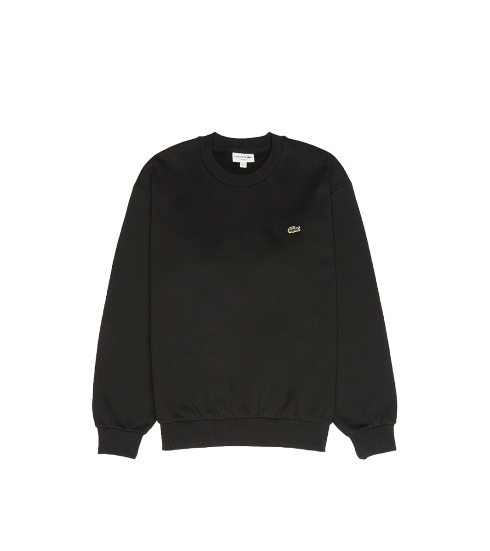 SWEATSHIRT LACOSTE BLACK MAN
