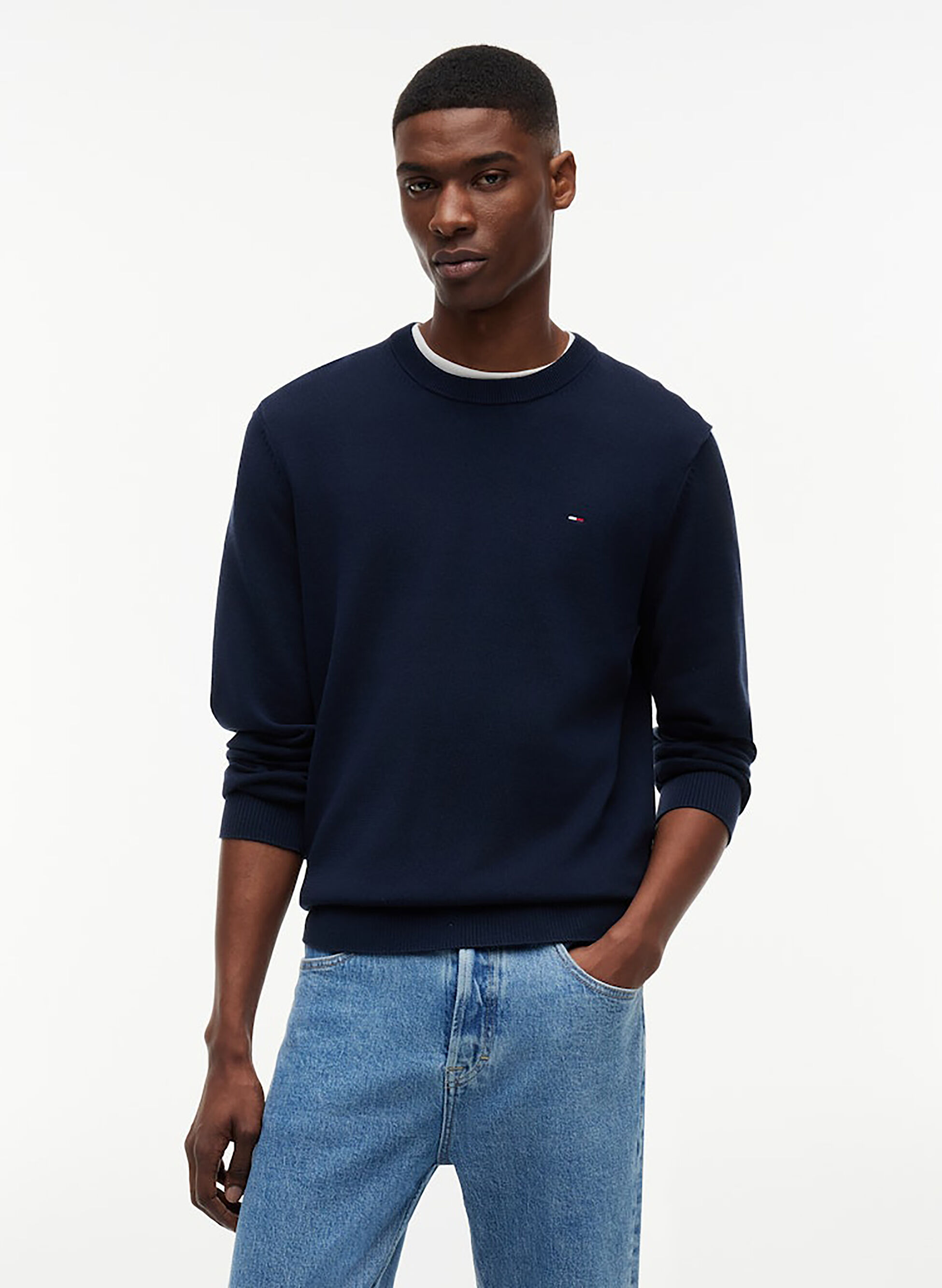 MAGLIONE GIROCOLLO ESSENTIAL LIGHT