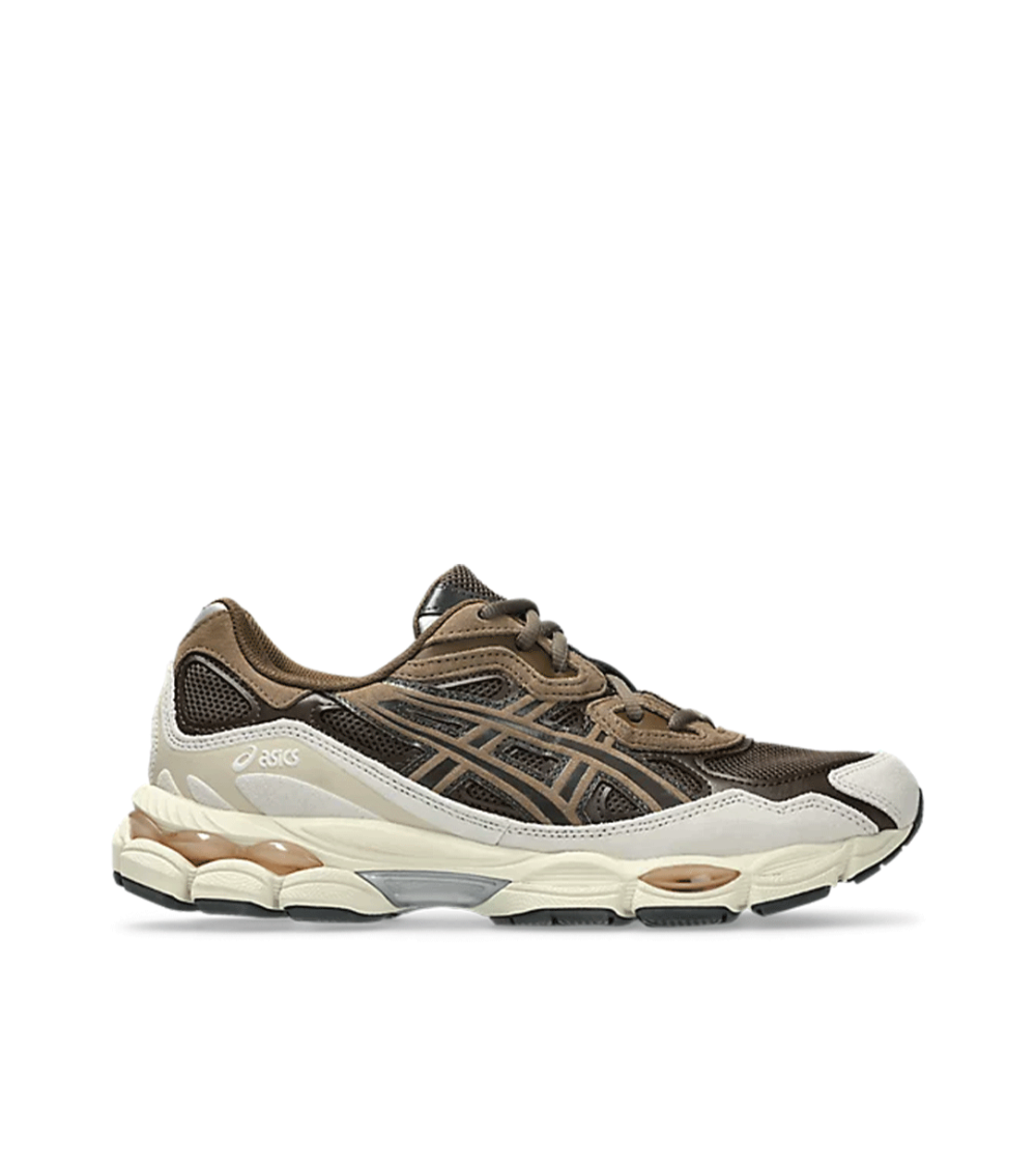 SHOES ASICS GEL-NYC BROWN WHITE UNISEX