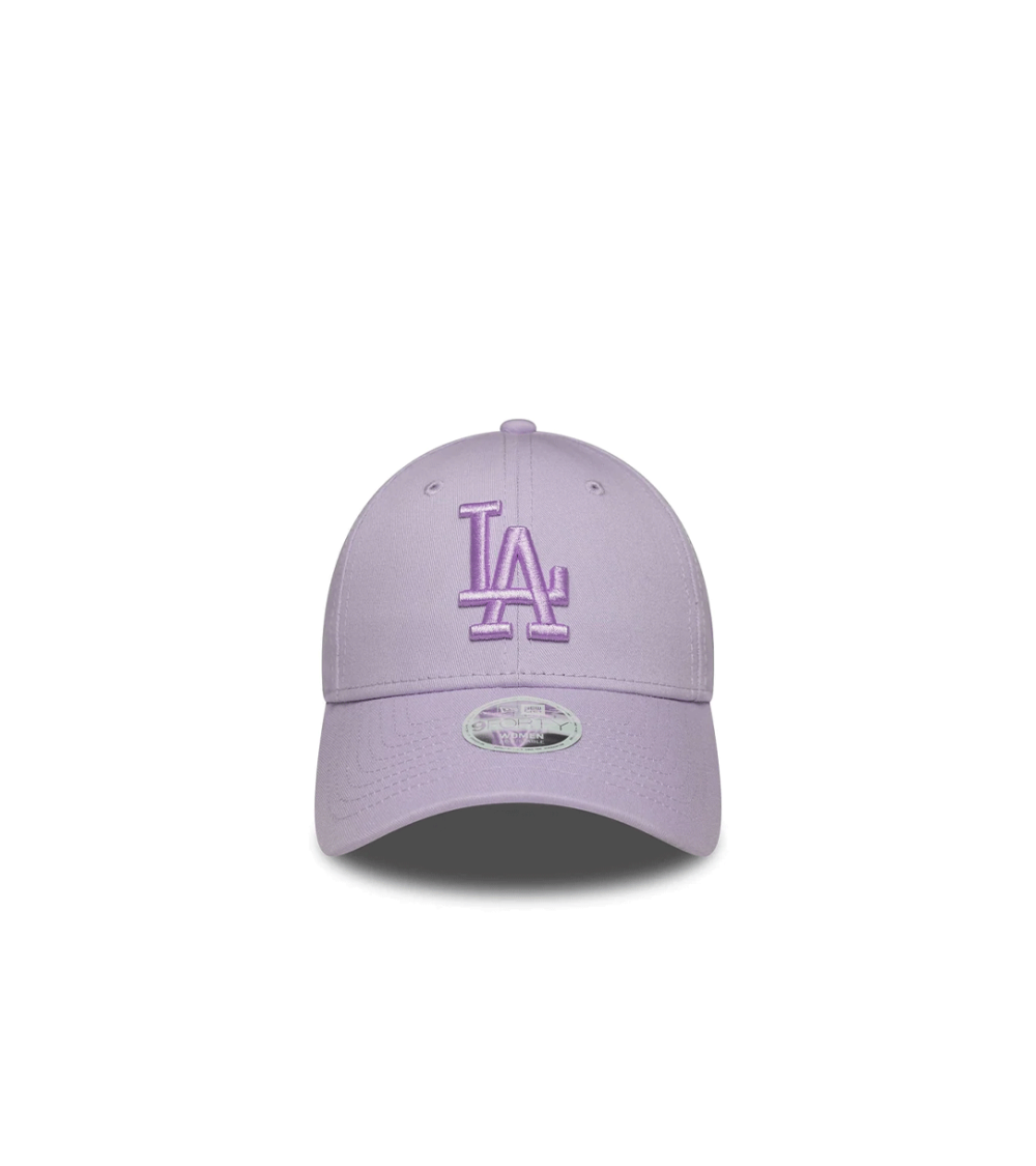 CAP NEW ERA 9FORTY LEAGUE ESSENTIALS LA DODGERS LILAC WOMEN