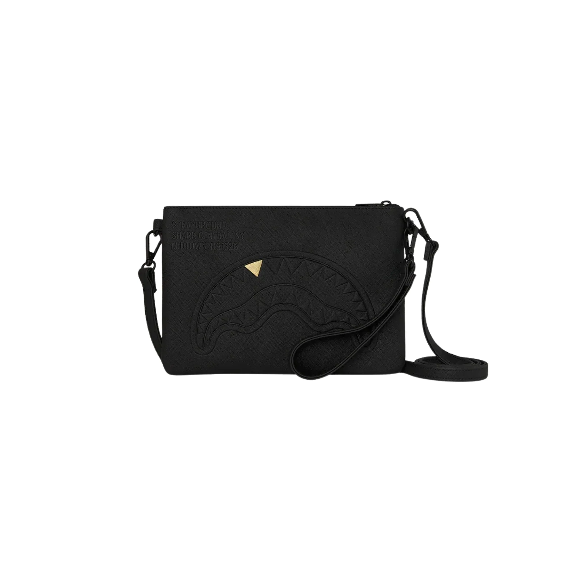 SPRAYGROUND BLACKED OUT EMBOSSED GOLD