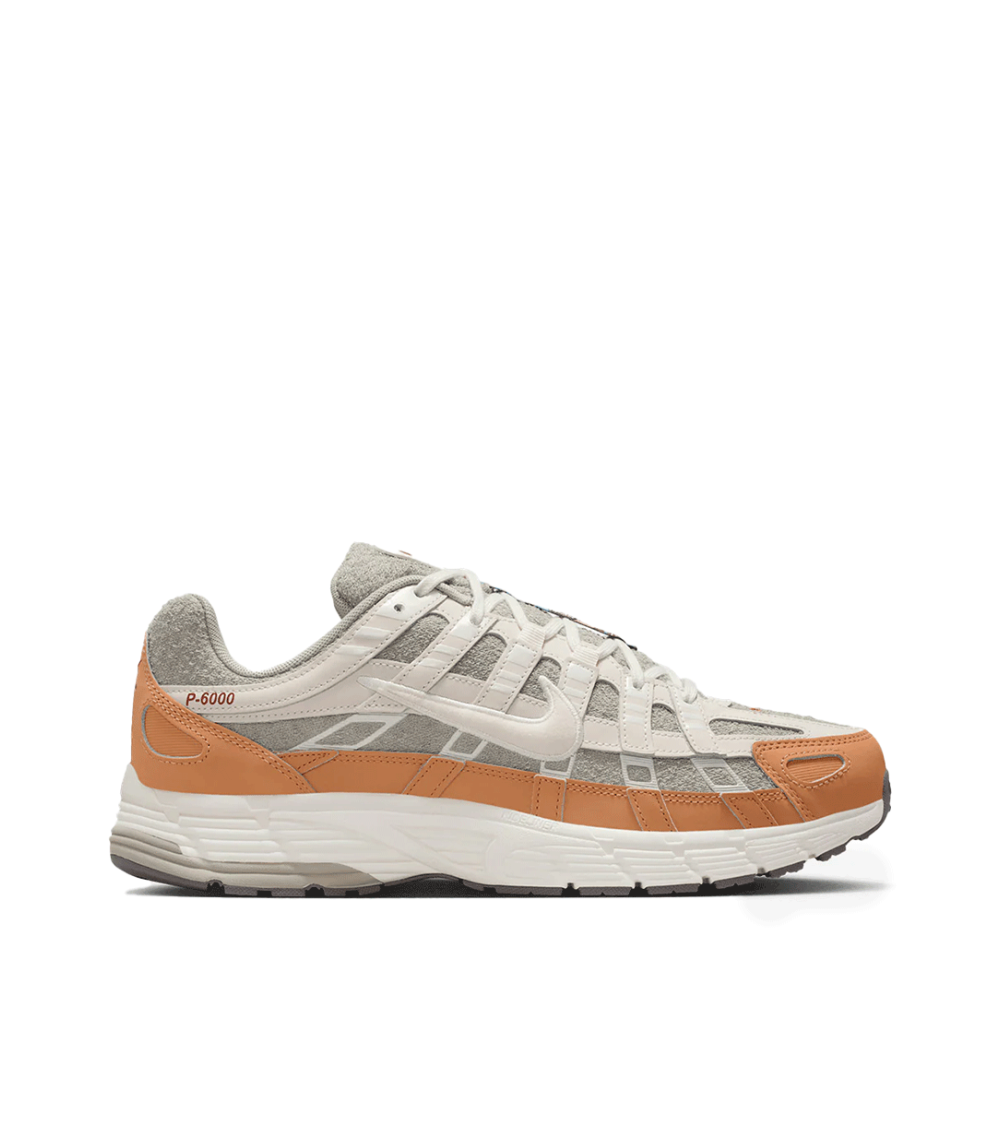 SHOES NIKE P-6000 GREY ORANGE MEN