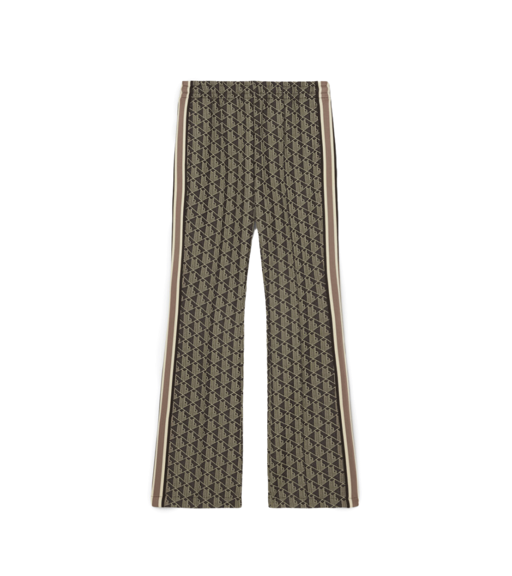 TRACKSUIT TROUSERS LACOSTE MONOGRAM BROWN WOMEN