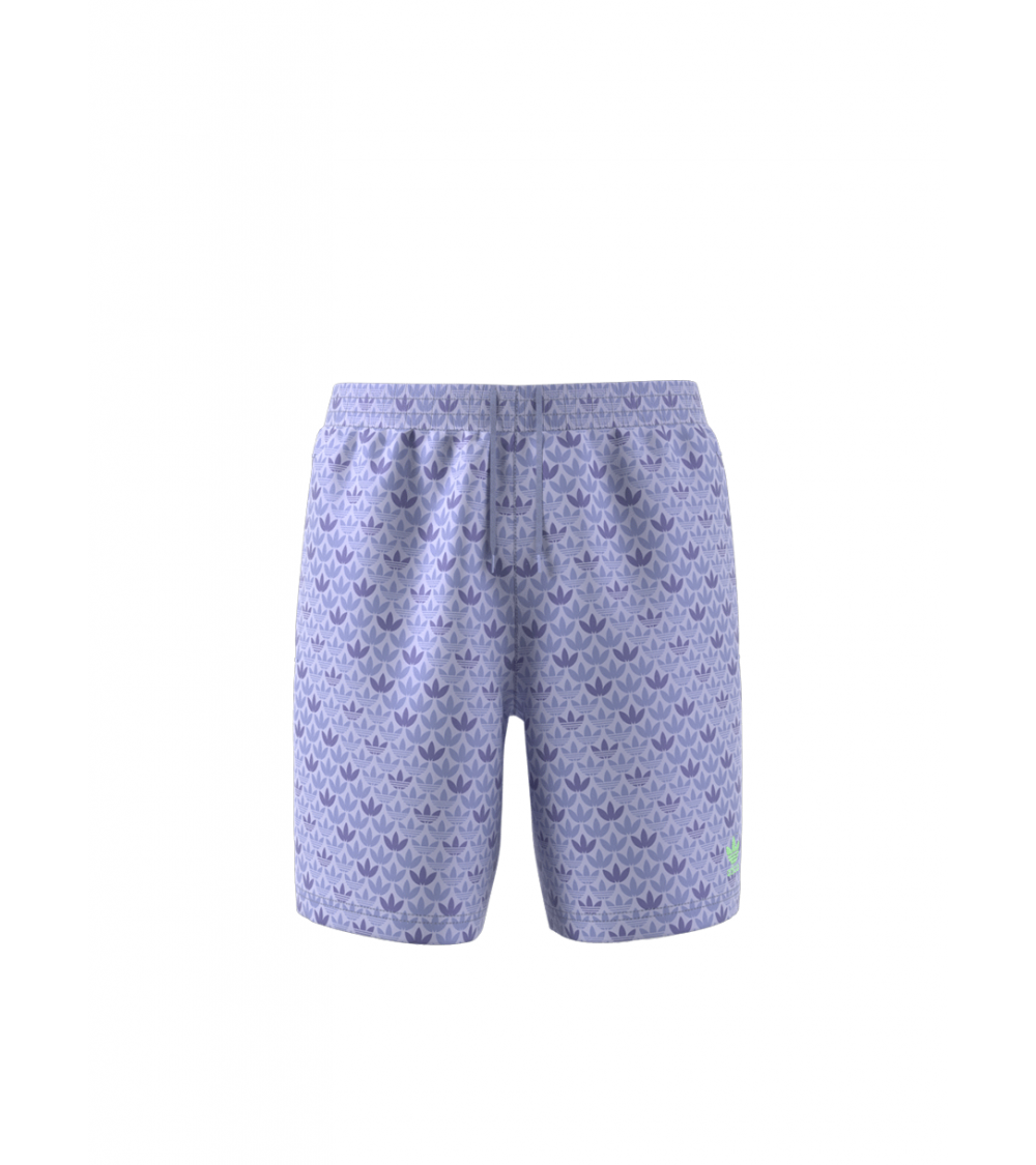 PANTALONCINI ADIDAS MONO SATIN VIOLA UOMO