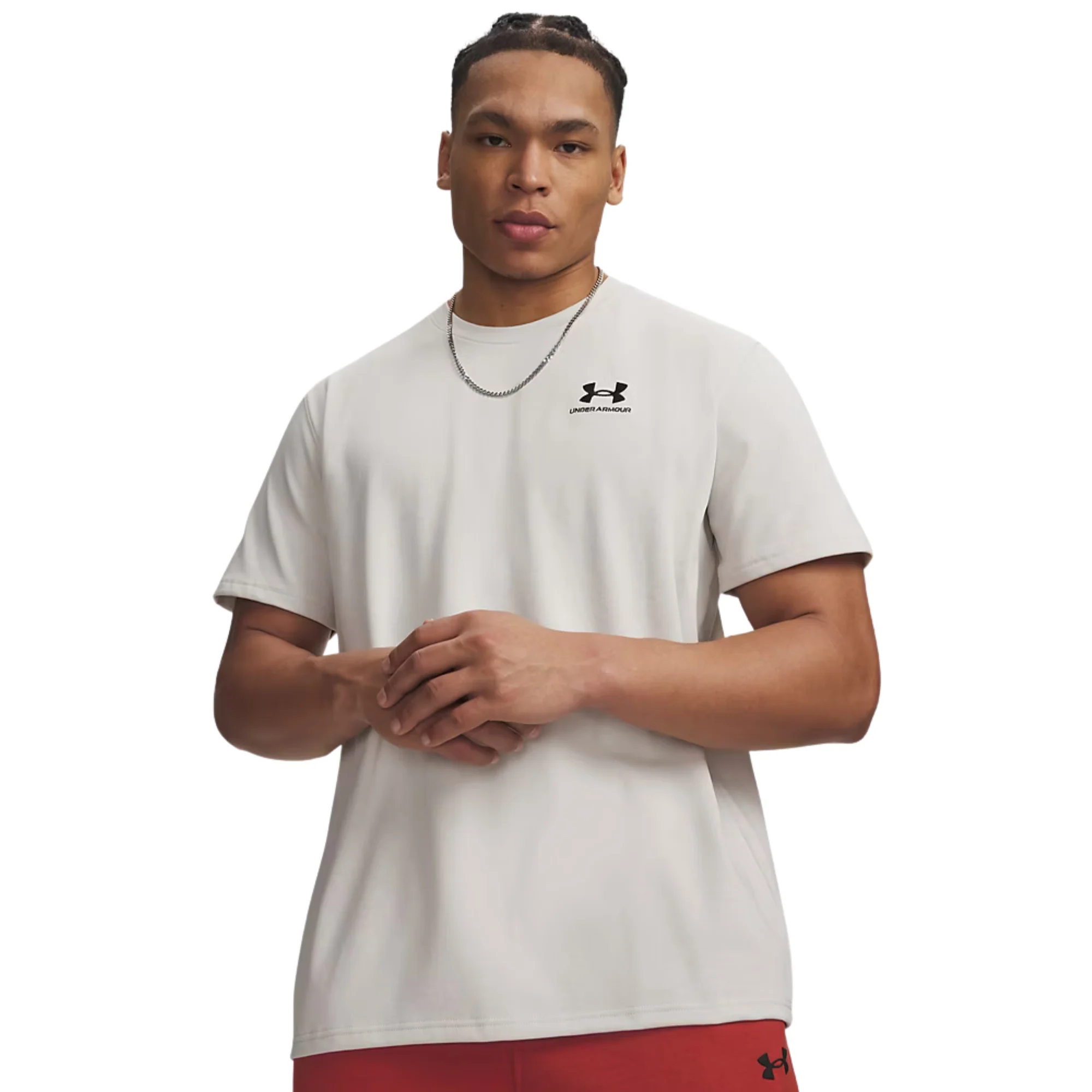 UNDER ARMOUR LOGO EMB HEAVYWEIGHT TEE — Animasportiva