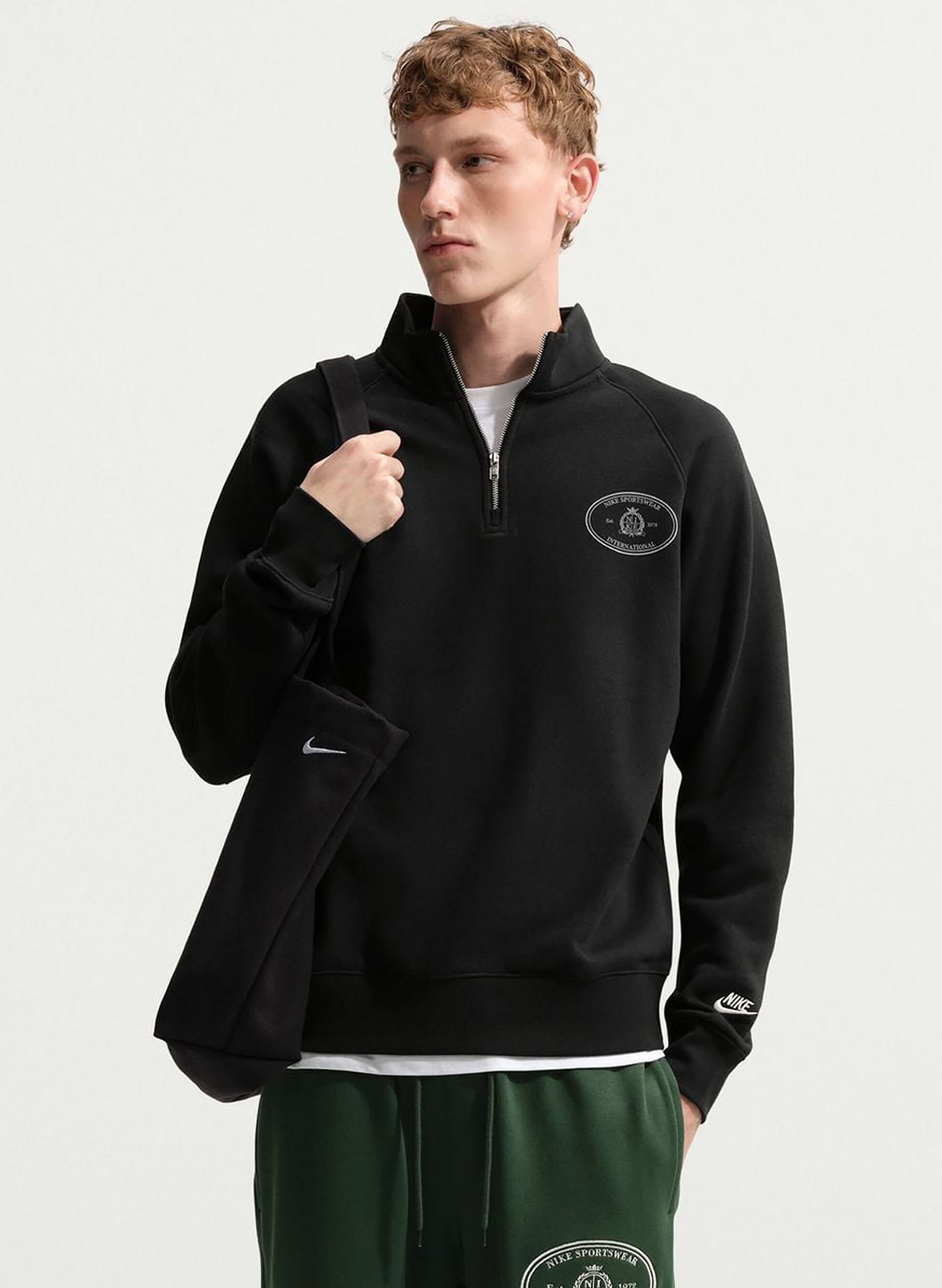 FELPA FL CLUB 1/2 ZIP