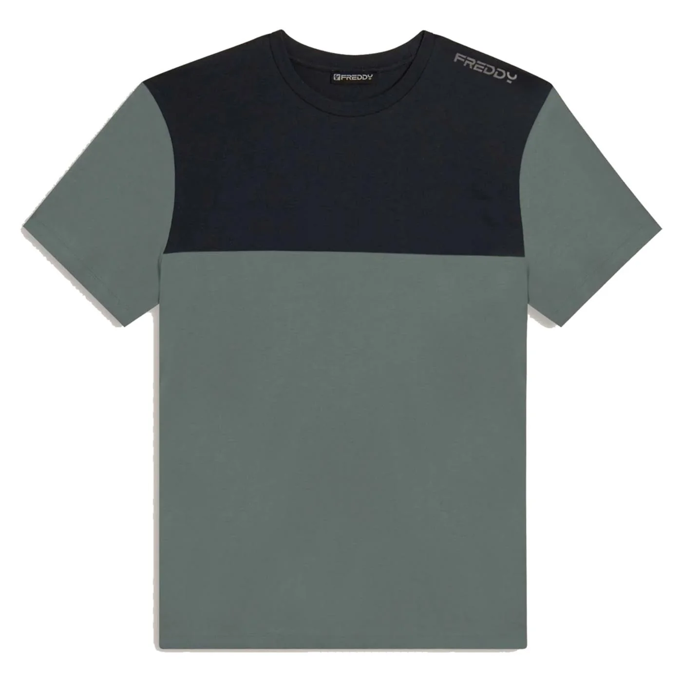 FREDDY T-SHIRT MC JERSEY BICOLOR