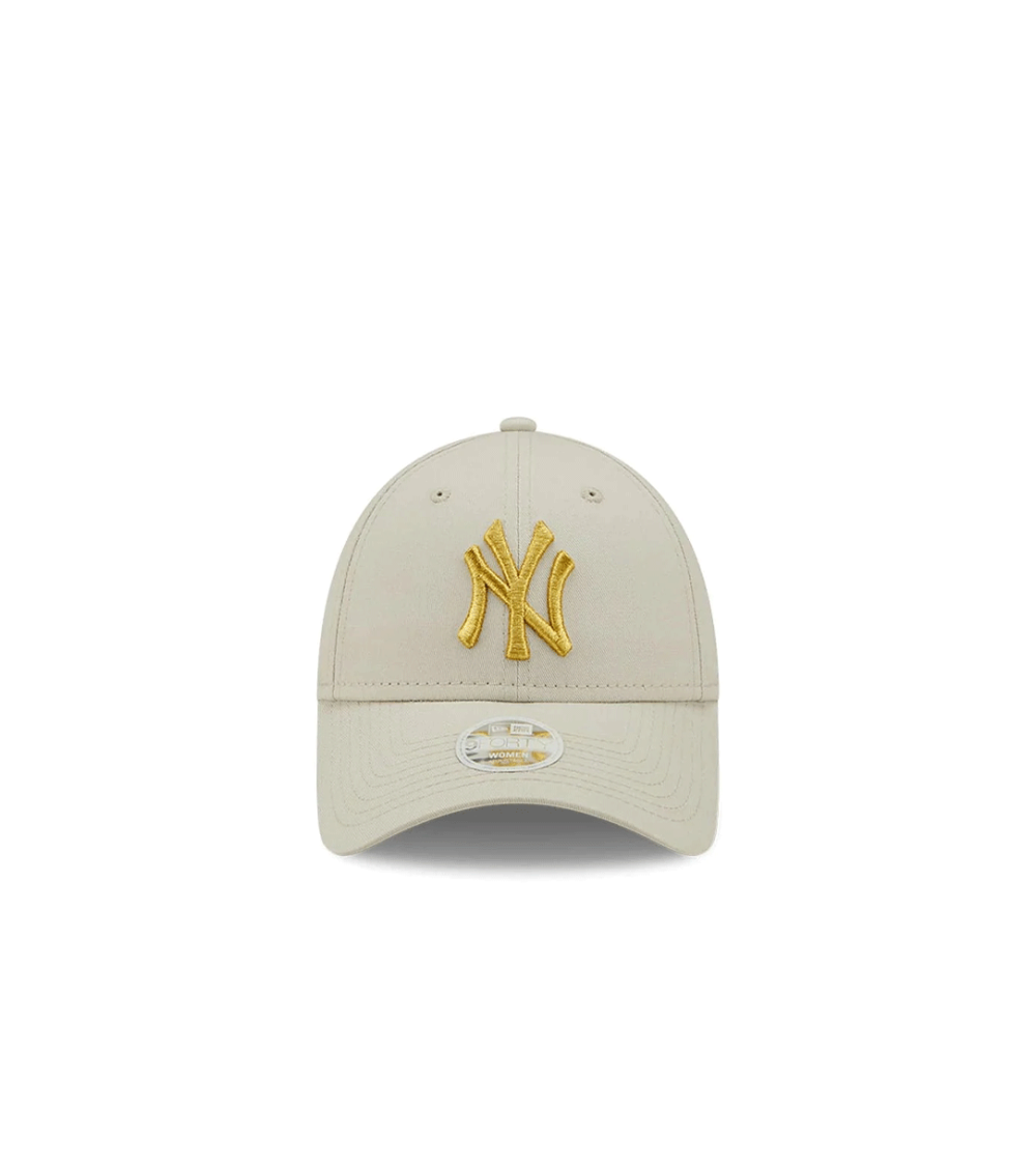 CAP NEW ERA 9FORTY NEW YORK YANKEES METALLIC BEIGE UNISEX