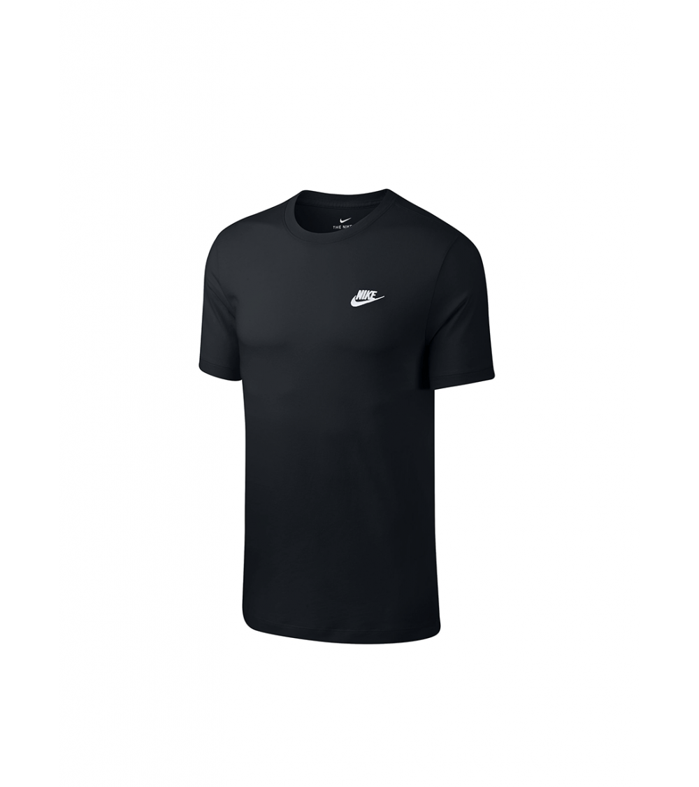 T-SHIRT NIKE SPORTSWEAR CLUB NERO UOMO