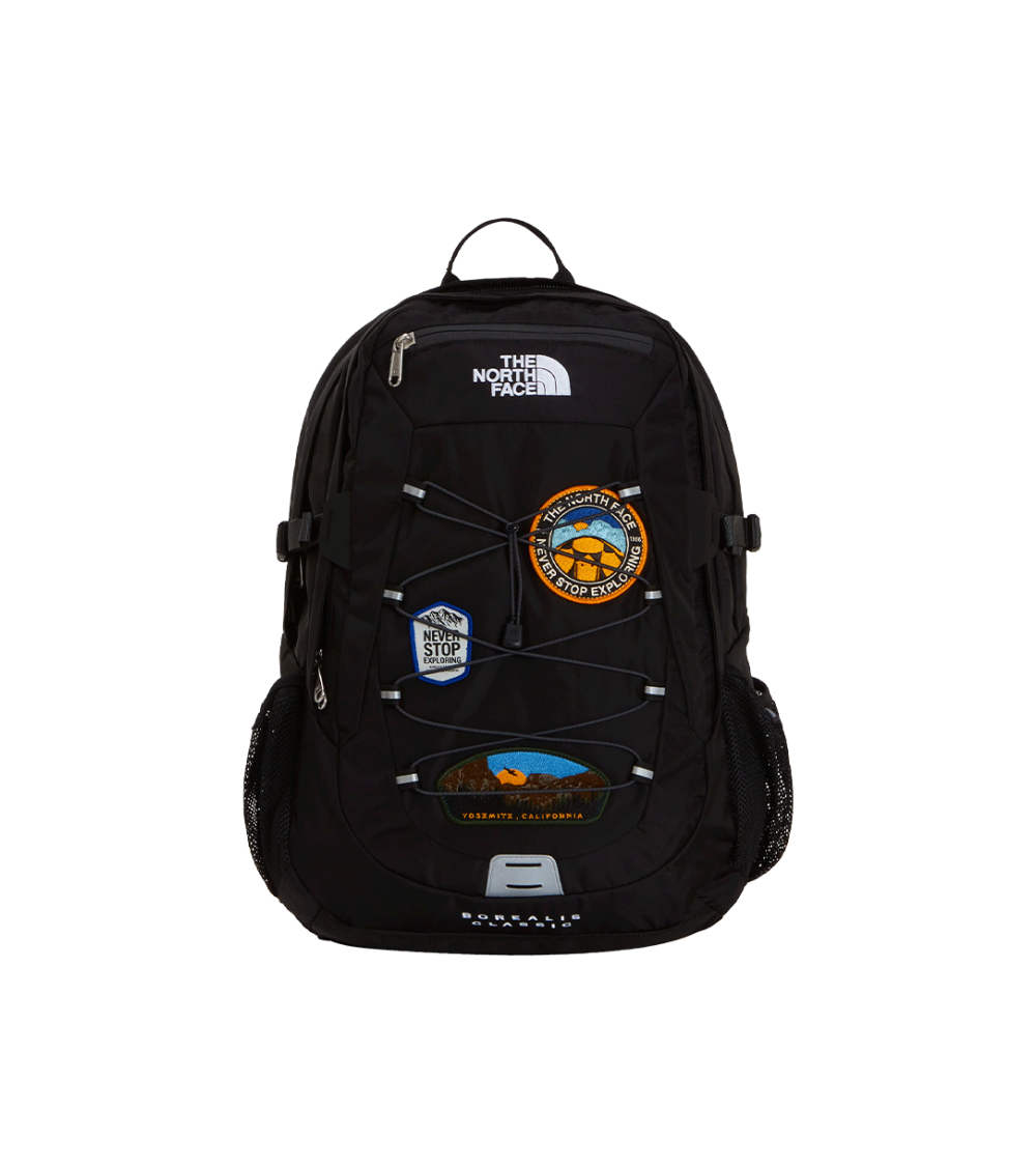 ZAINO THE NORTH FACE BOREALIS CLASSIC PATCH NERO UNISEX