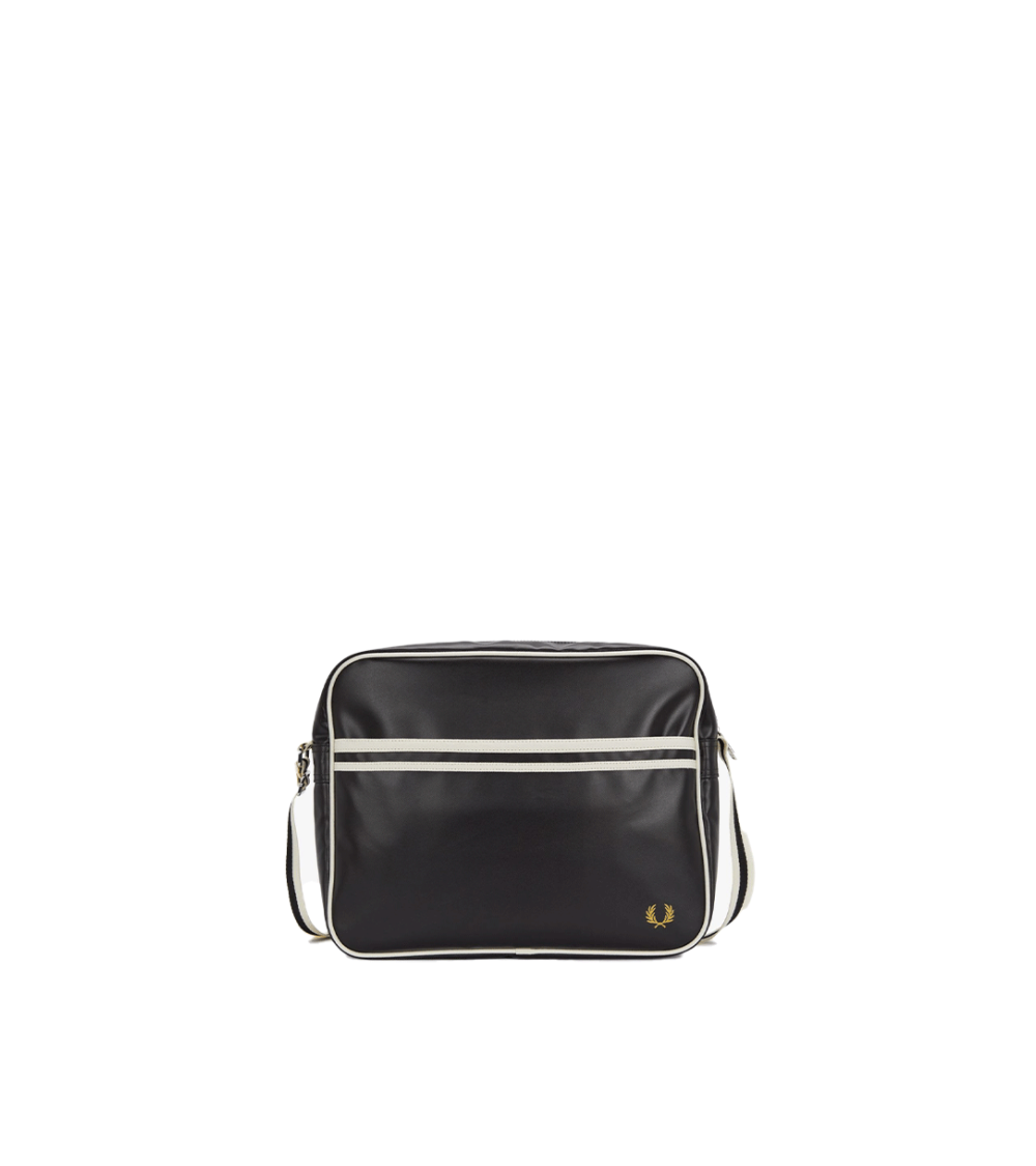 SHOULDER BAG FRED PERRY L8257 BLACK UNISEX