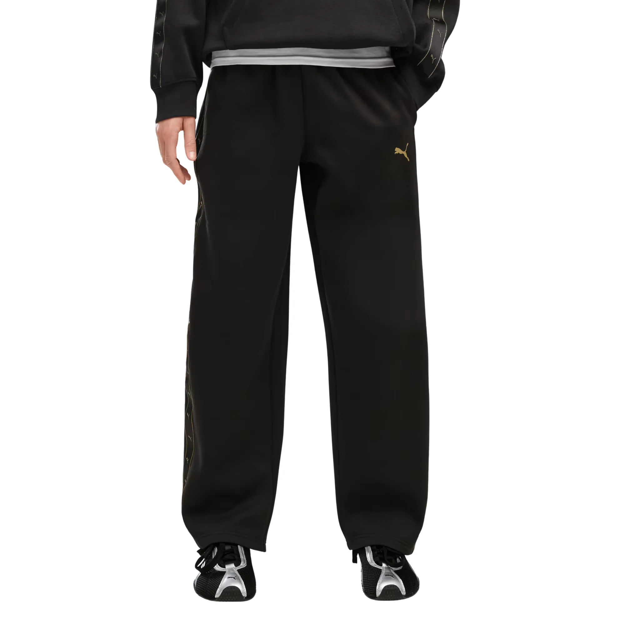 PUMA ESS TAPE RELAXED PANT JR