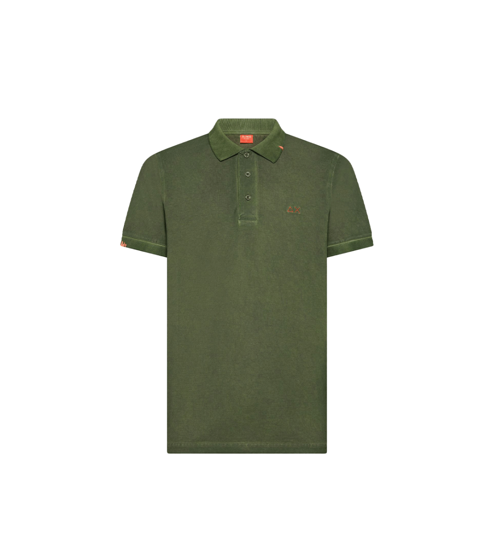 POLO SUN68 SPECIAL DYED BEACH GREEN MEN