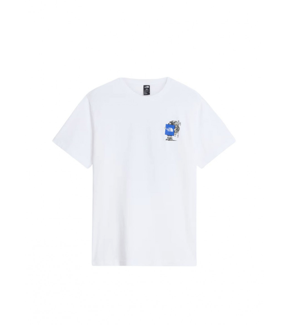 T-SHIRT THE NORTH FACE GEAR UP GET OUT RLX WHITE UNISEX