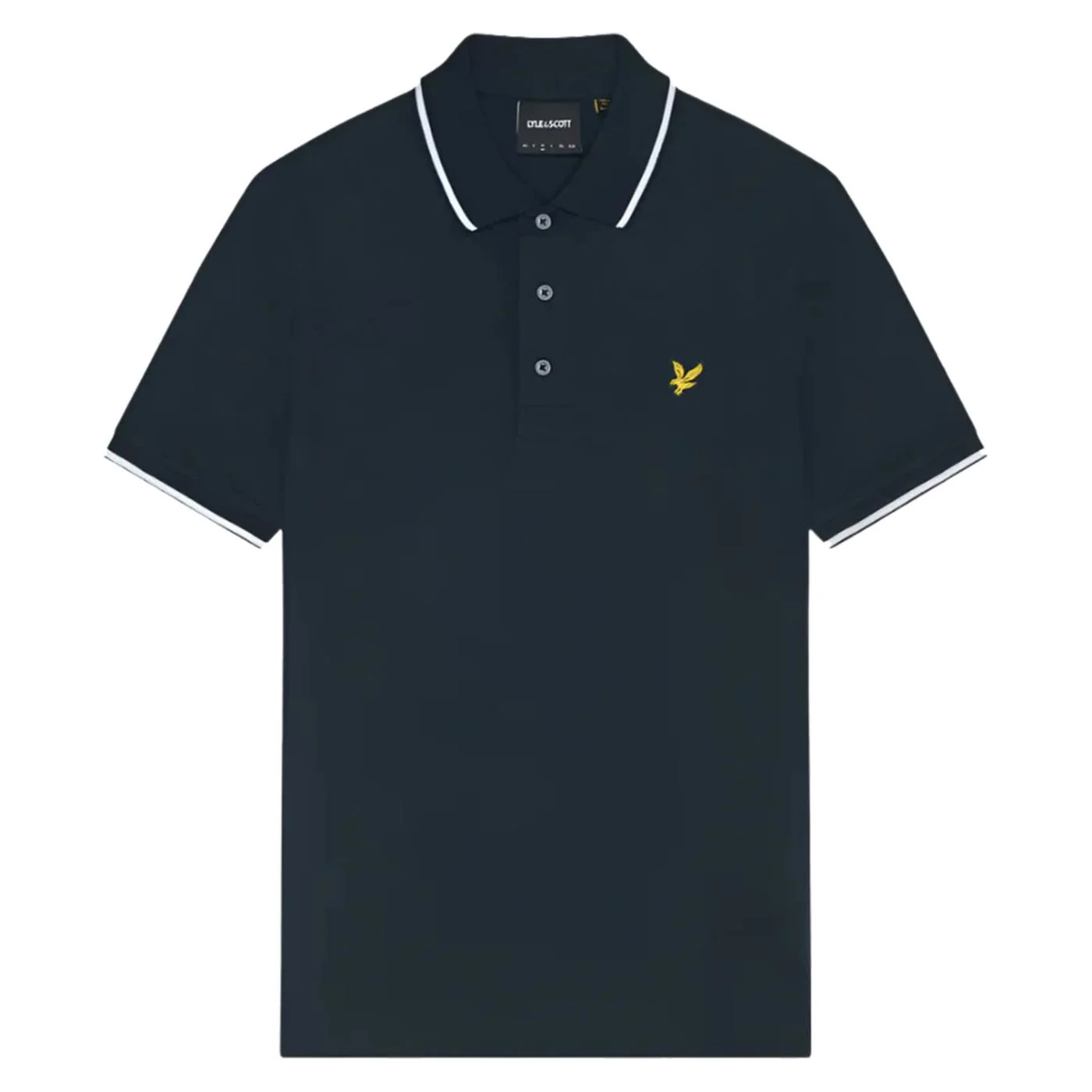 LYLE & SCOTT TIPPED POLO SHIRT
