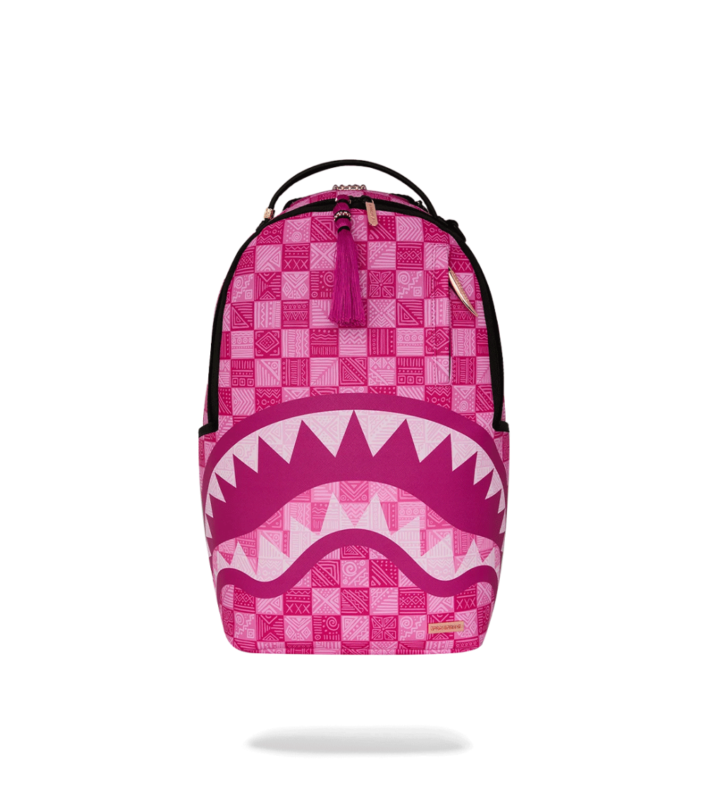 BACKPACK SPRAYGROUND NEW AI PATTERN PINK UNISEX