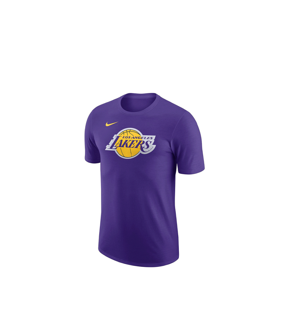 T-SHIRT NIKE NBA LOS ANGELES LAKERS ESSENTIAL VIOLA UOMO