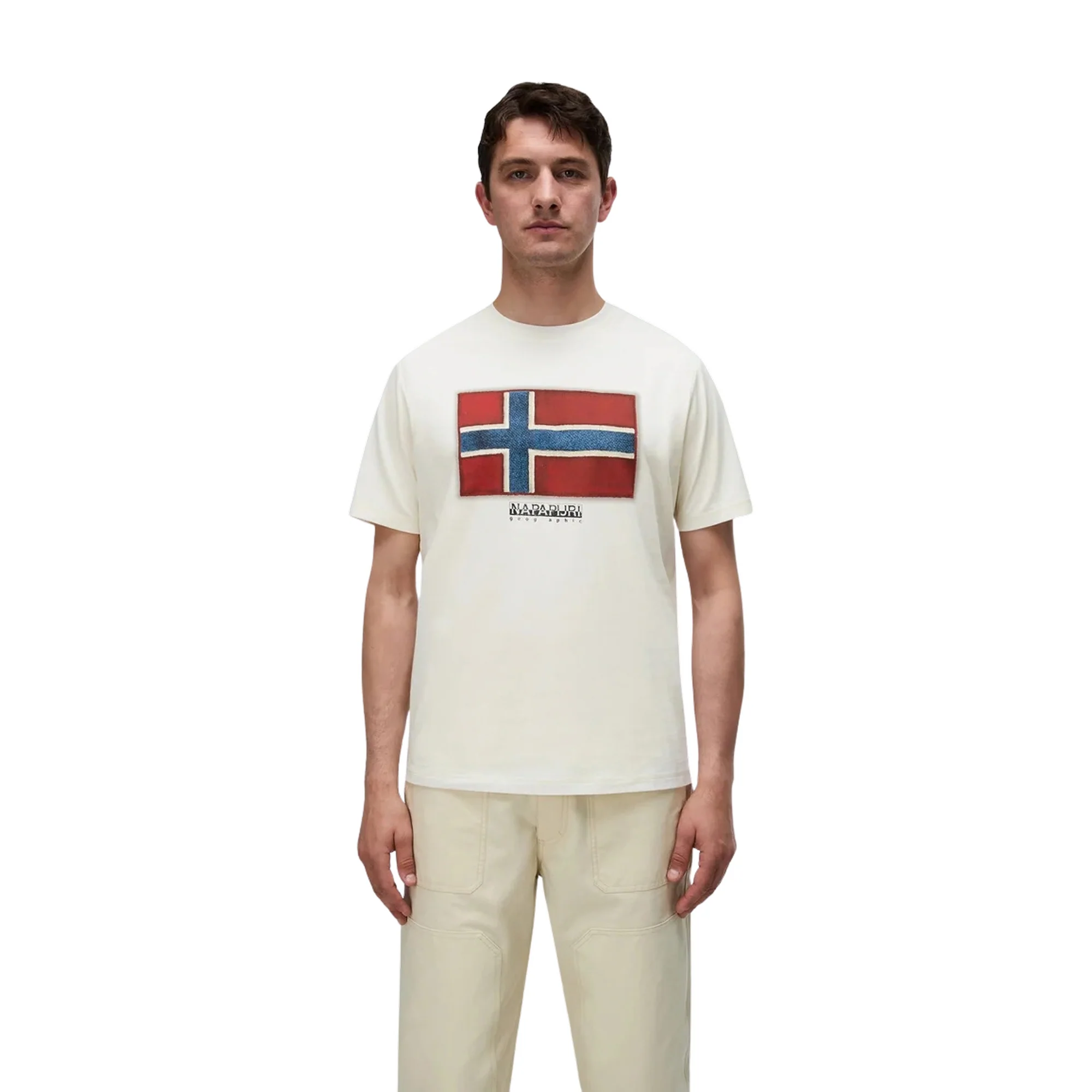 NAPAPIJRI S-FLAG TIKI SHORT SLEEVES