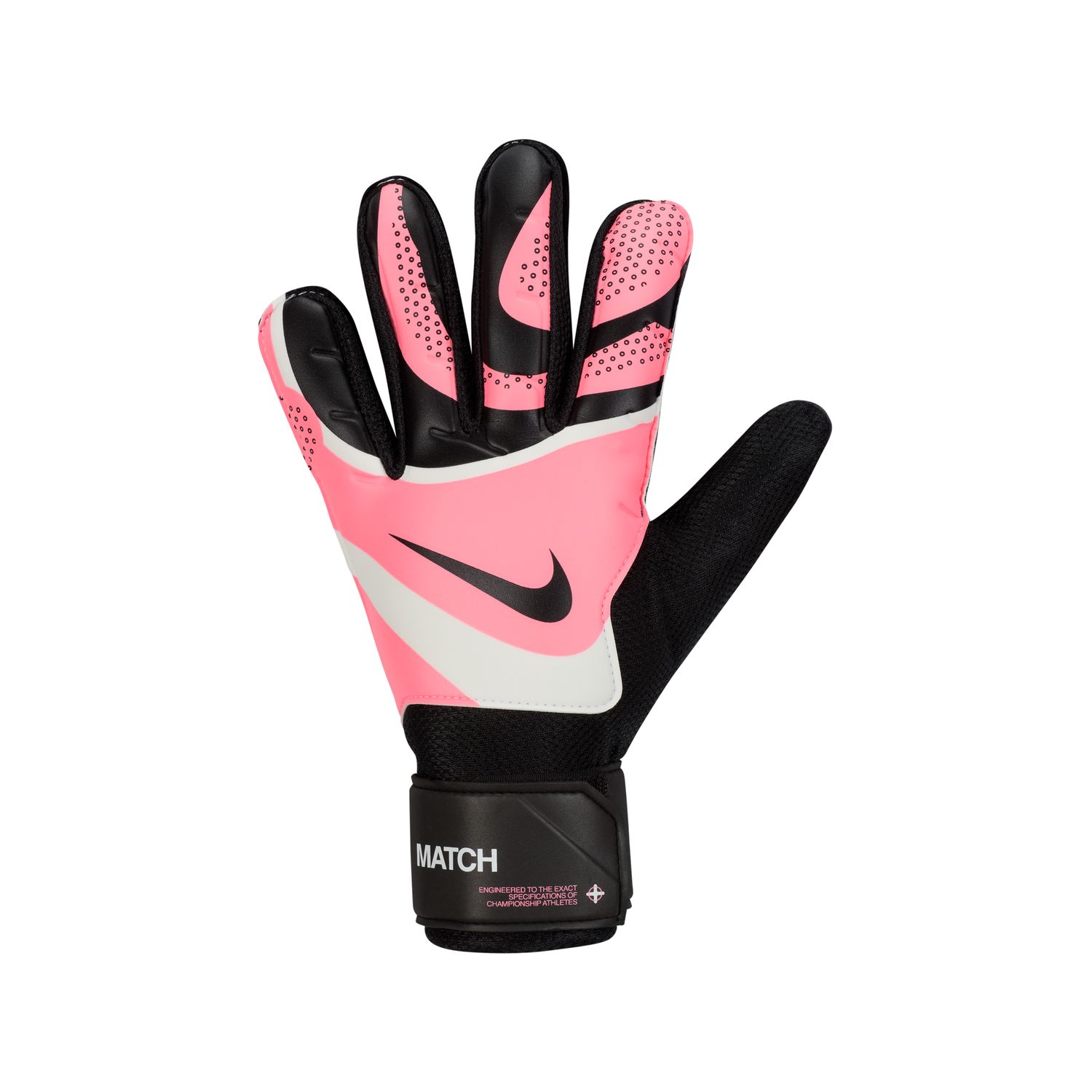 NIKE GUANTI MATCH BLACK/SUNSET PULSE