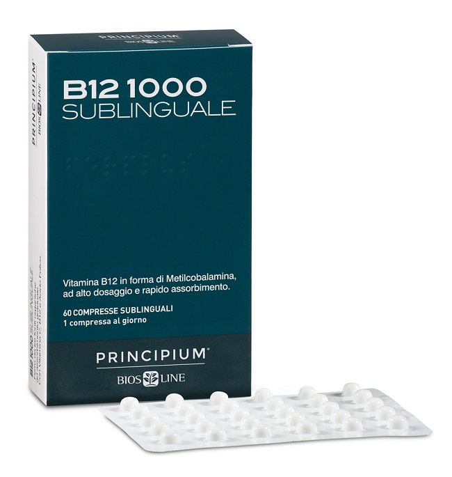 PRINCIPIUM B12 1000 SUBLINGUALE 60 COMPRESSE