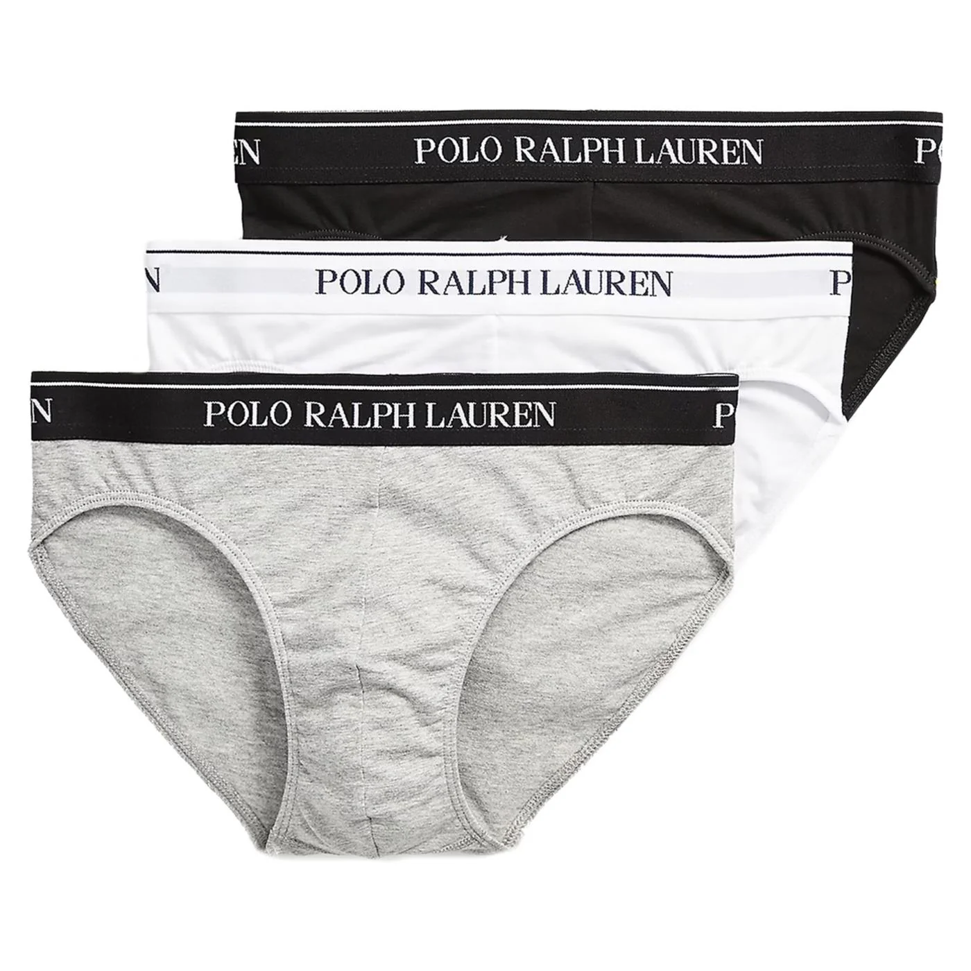 RALPH LAUREN LOW RISE 3PK BRIEF MULTI