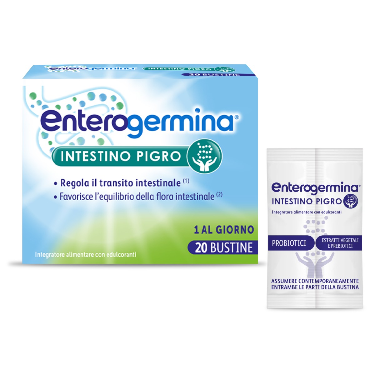 ENTEROGERMINA INTESTINO PIGRO 20 BUSTINE