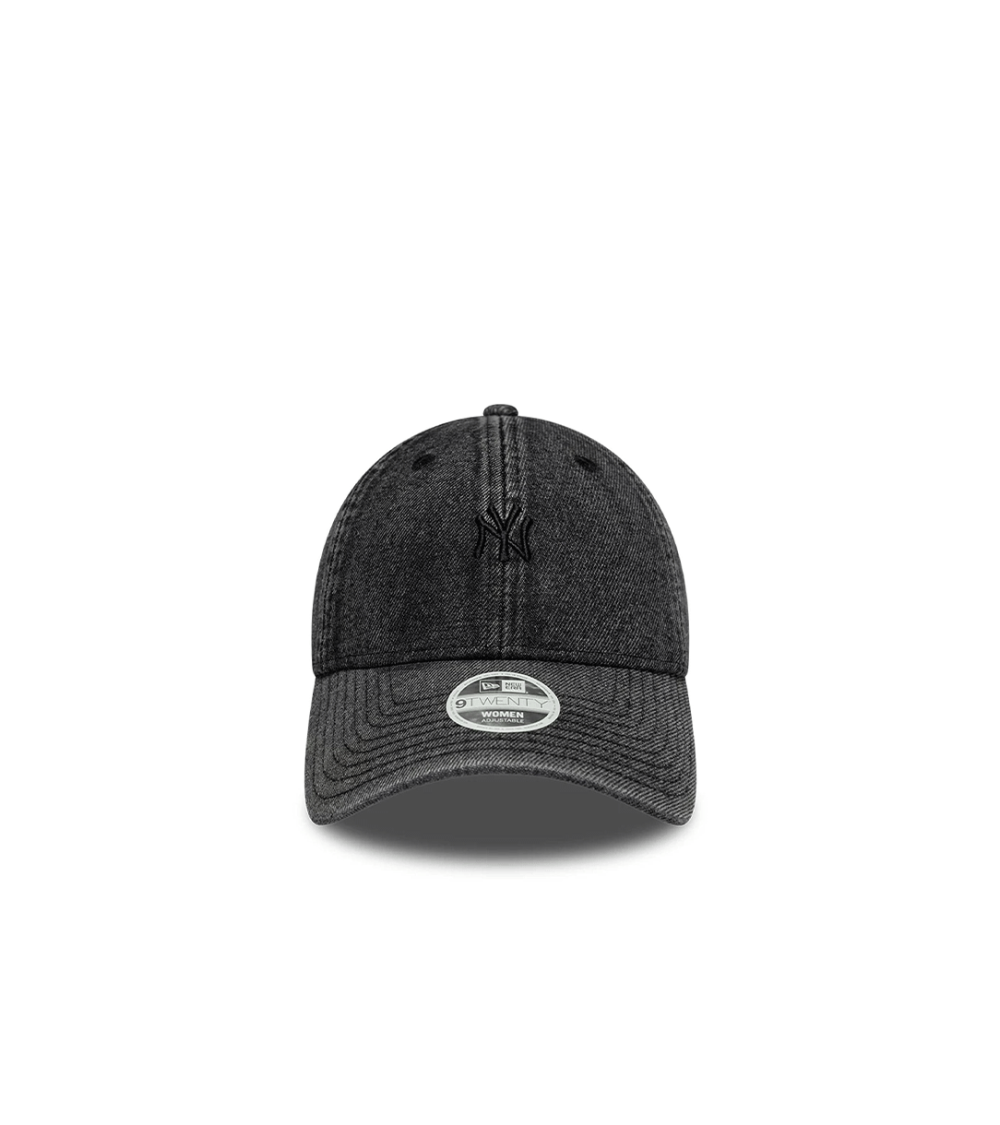 CAPPELLO NEW ERA 9TWENTY NY YANKEES DENIM NERO DONNA
