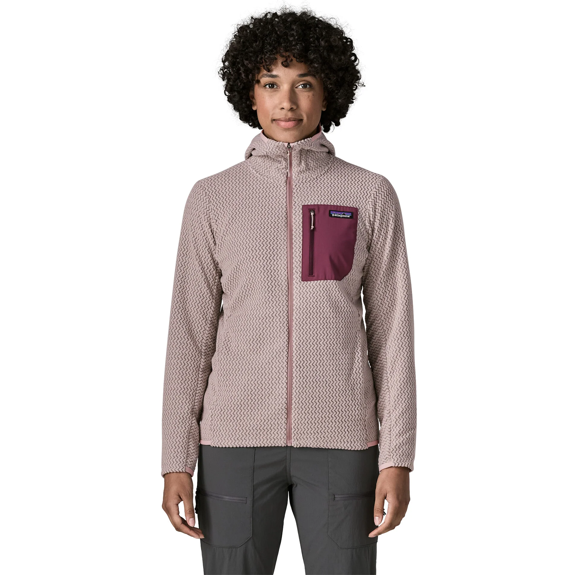 PATAGONIA R1 AIR FULL ZIP HOODY W — Animasportiva