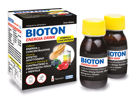 BIOTON ENERGIA DRINK 4X50ML