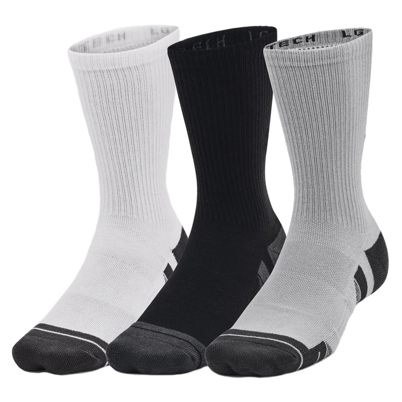 UNDER ARMOUR PERFORMANCE TECH 3PK CREW