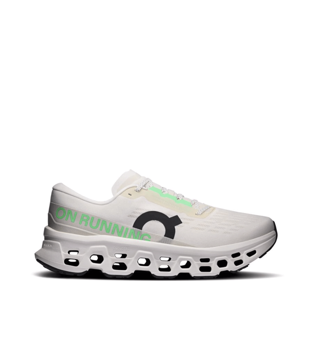 SCARPE ON RUNNING CLOUDMONSTER 3 WHITE GREEN MEN